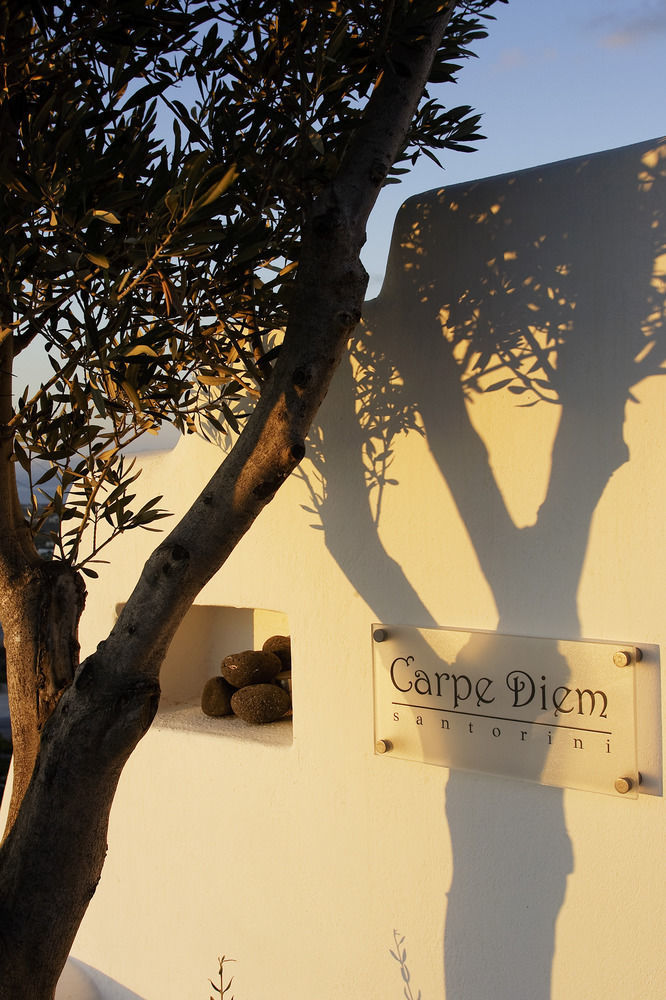 Carpe Diem Santorini Pyrgos Kallistis Exterior foto